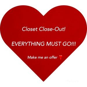 Closet Close out!!